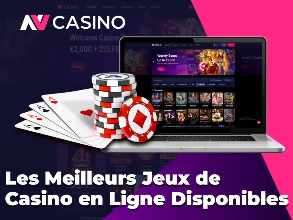 Les Meilleurs Jeux de Casino en Ligne Disponibles